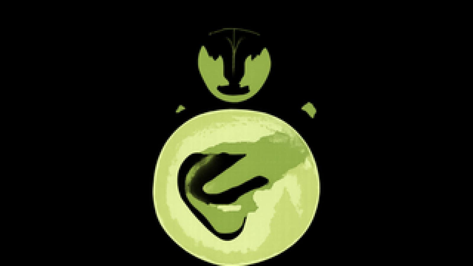 Crystal ball showing a two-finger discus grip winning out over a fading hammer-style grip above a throwing circle