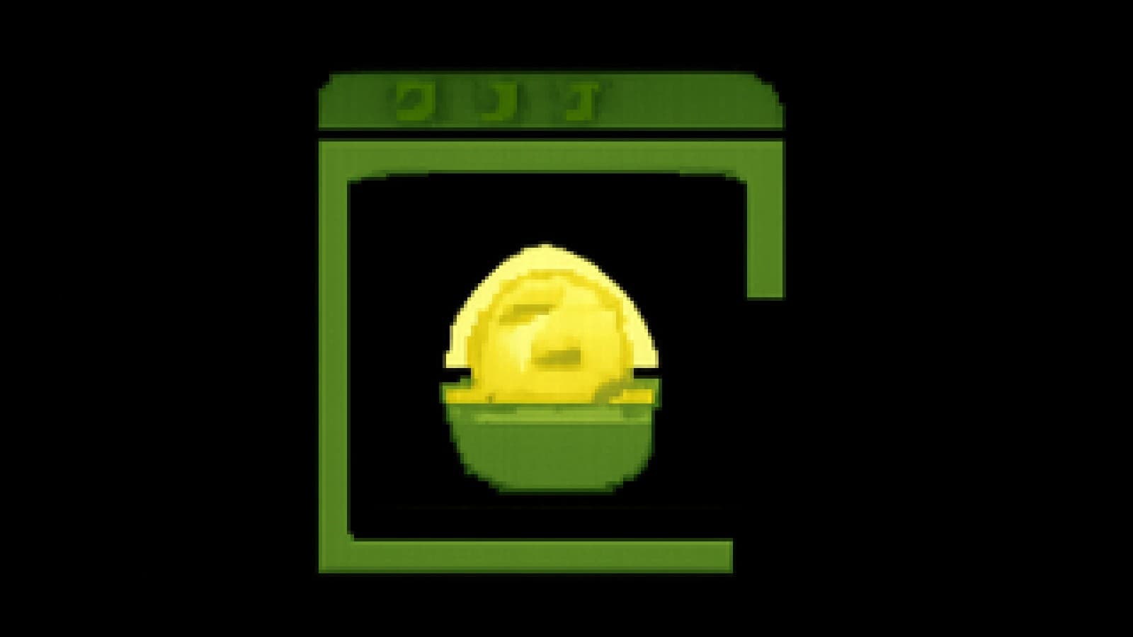 Pixel-art cooking competition stage with a coin-shaped soufflé rising in an oven while rival chefs look on