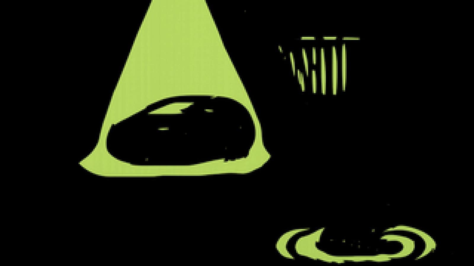 Pixel art of an electric car and a quantum computer tied on a judging table while a smartphone waits on a platter off to the side.