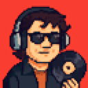 Portrait of DJ Vinyl Vex